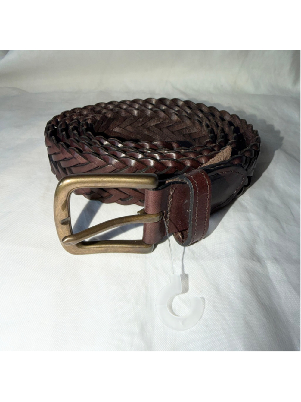 NWOT Men’s Size 42 LL Bean Braided Leather Belt